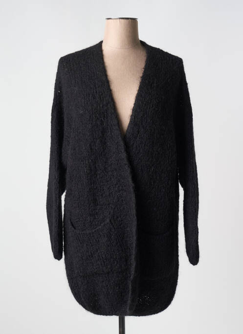 Vestă cu mâneci lungi negru BLEU MARIN femeie