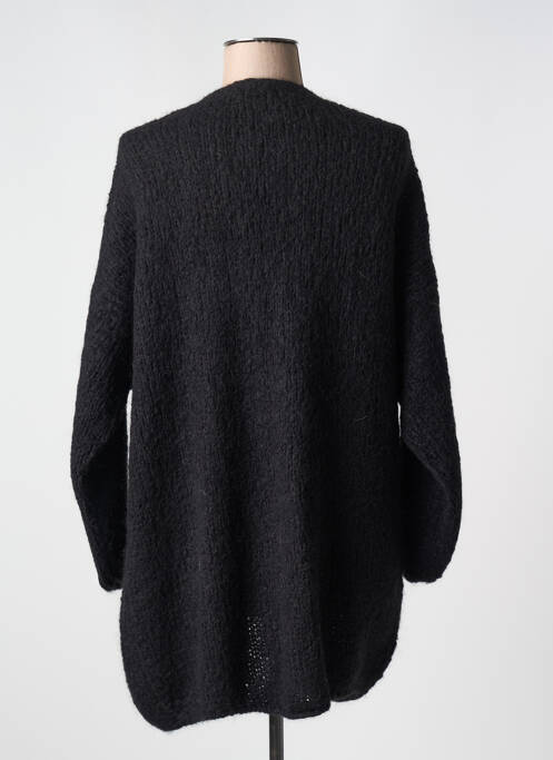 Vestă cu mâneci lungi negru BLEU MARIN femeie