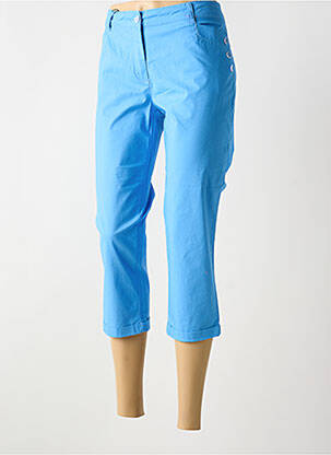 Pantalon trei sferturi albastru BASTINGAGE femeie