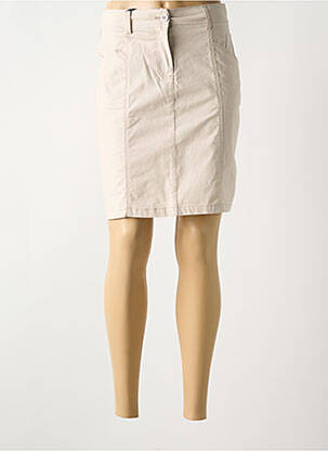 Fustă scurtă bej ESPRIT DE LA MER femeie