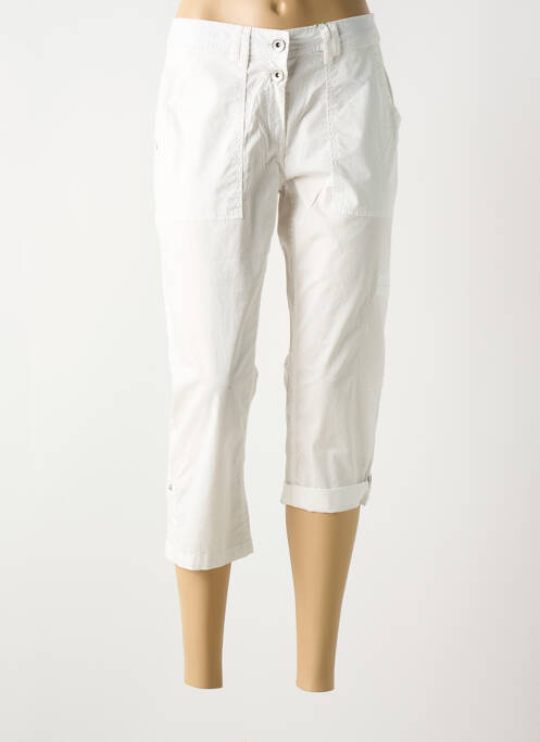 Pantalon trei sferturi alb CECIL femeie