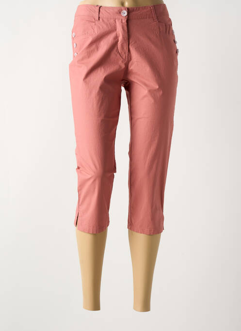 Pantalon trei sferturi roz ESPRIT DE LA MER femeie