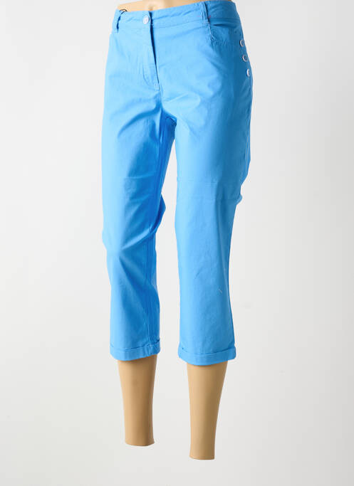 Pantalon trei sferturi albastru BASTINGAGE femeie