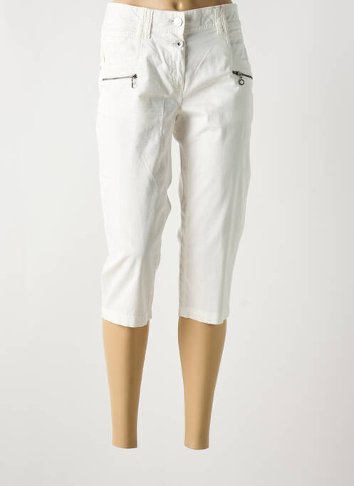 Pantalon trei sferturi alb CECIL femeie