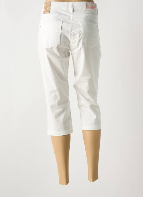 Pantalon trei sferturi alb CECIL femeie