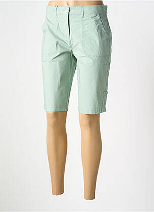 Bermudă verde BASTINGAGE femeie