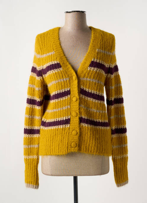 Vestă cu mâneci lungi galben VILA femeie