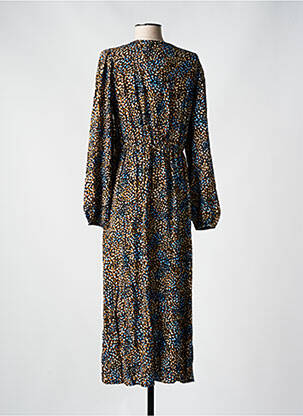 Rochie lungă mâneci lungi mâneci lungi negru B.YOUNG femeie