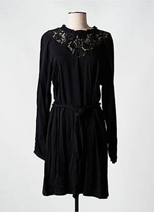 Rochie midi mâneci lungi mâneci lungi negru VILA femeie
