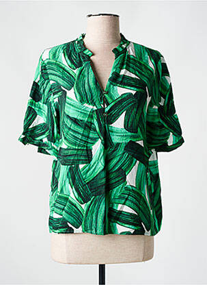 Top verde VILA femeie