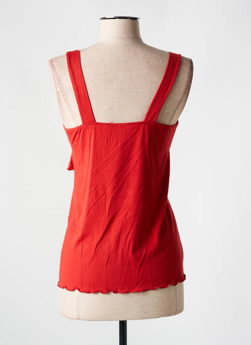 Top roșu QUATRE VINGT JOURS femeie