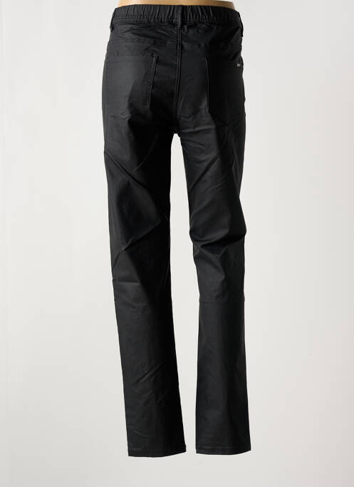 Pantalon slim negru QUATRE VINGT JOURS femeie