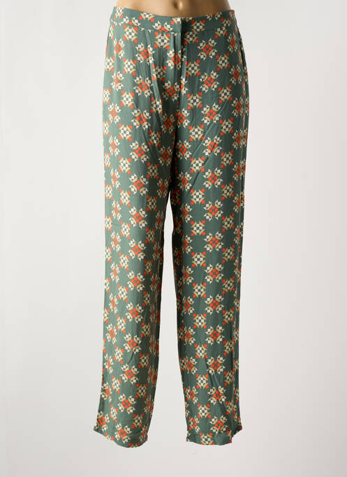 Pantalon drept verde VILA femeie