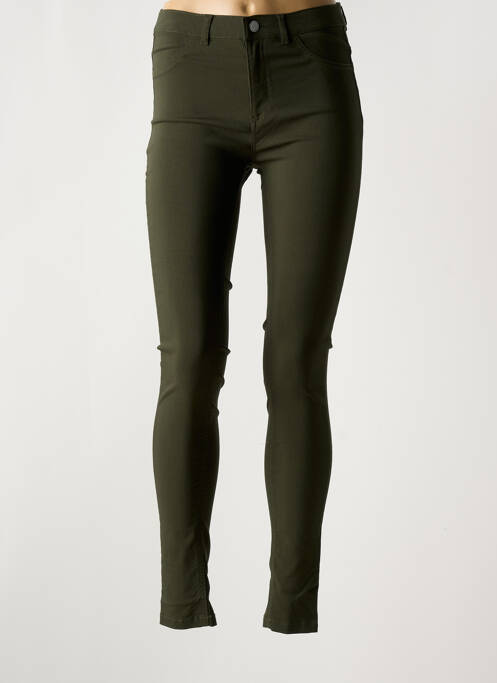 Pantalon slim verde B.YOUNG femeie