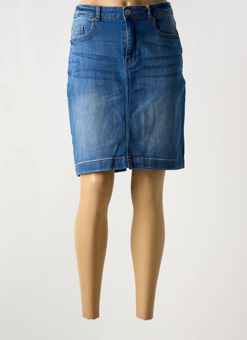 Fustă midi albastru B.YOUNG femeie