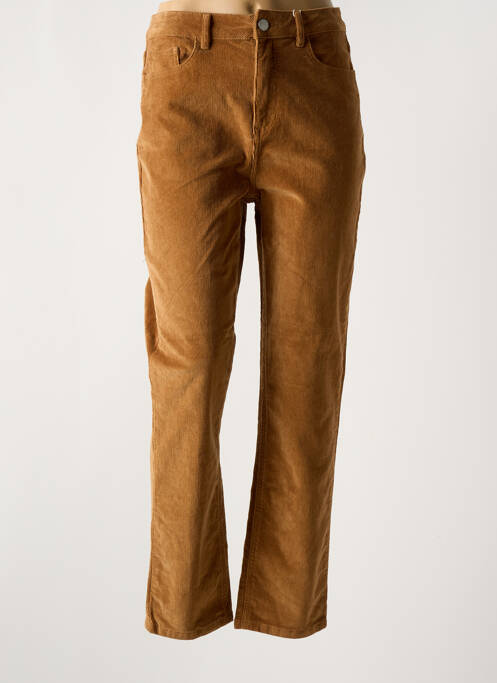 Pantalon drept maro VILA femeie