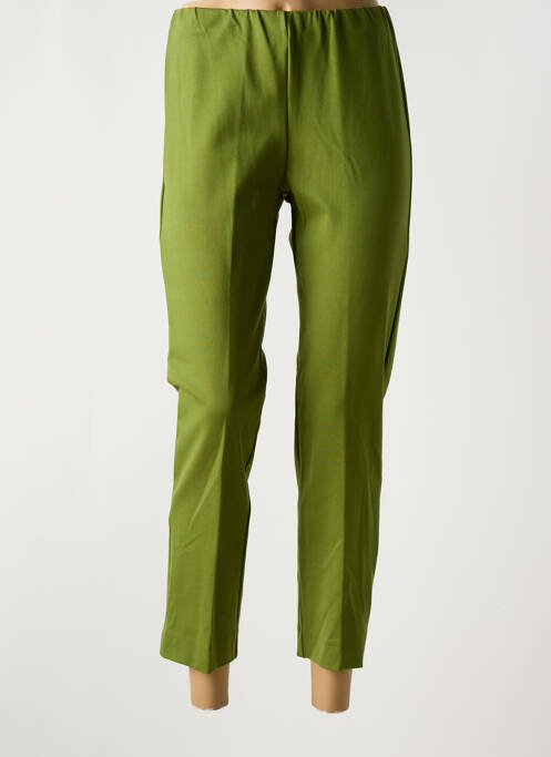 Pantalon 7/8 verde QUATRE VINGT JOURS femeie