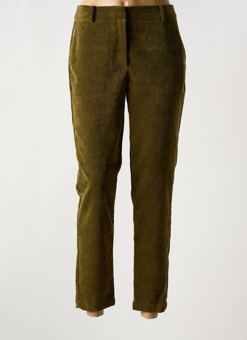 Pantalon 7/8 verde VILA femeie