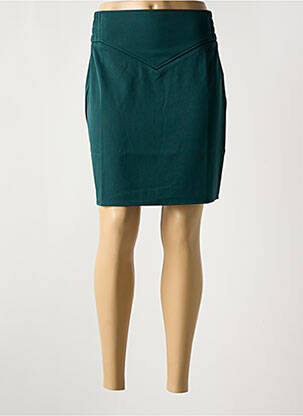 Fustă scurtă croială dreaptă verde MOLLY BRACKEN femeie