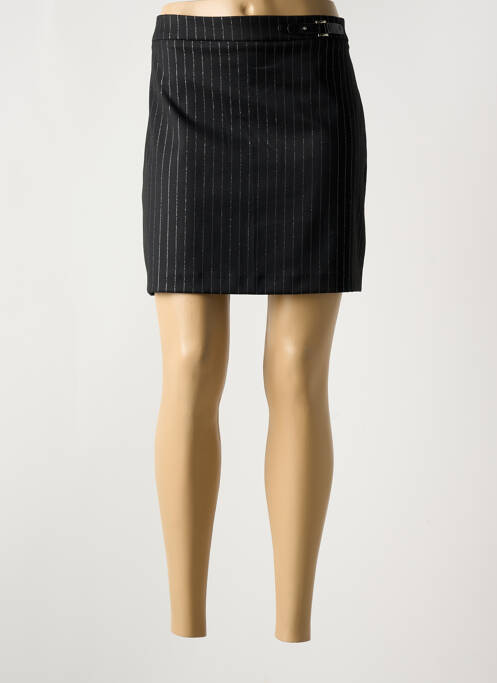 Fustă scurtă negru MORGAN femeie