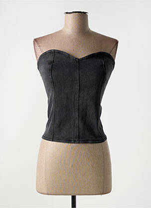 Top negru KAFFE femeie