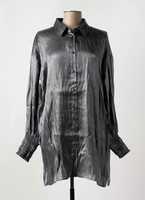 Tunică mâneci lungi gri KAFFE femeie