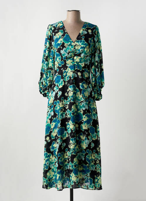 Rochie lungă verde IN WEAR femeie