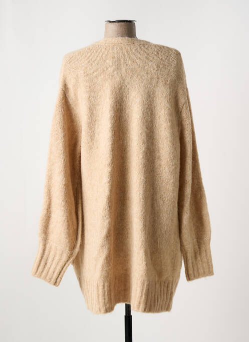 Vestă cu mâneci lungi bej KAFFE femeie