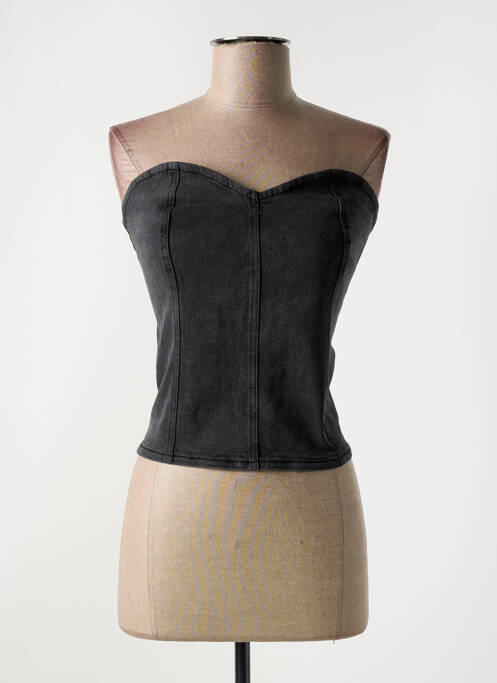 Top negru KAFFE femeie