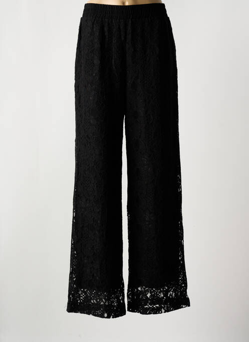 Pantalon larg negru KAFFE femeie