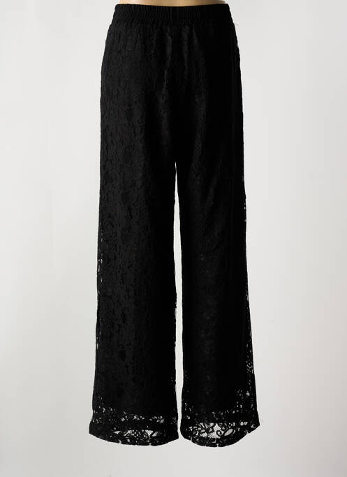 Pantalon larg negru KAFFE femeie
