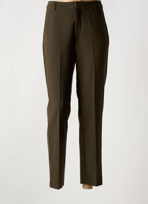 Pantalon chino verde KAFFE femeie
