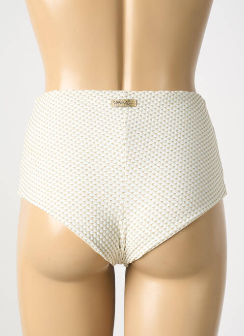 Chiloți de baie alb GENIUS femeie