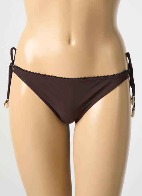 Chiloți de baie maro BANANA MOON femeie