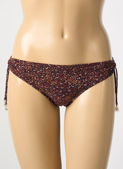 Chiloți de baie maro WATERCULT femeie