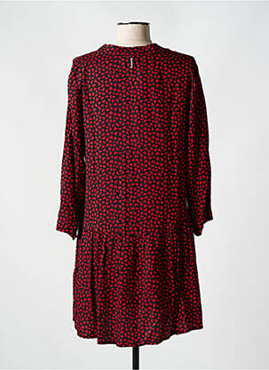 Rochie scurtă mâneci 3/4 mâneci 3/4 roșu DEHA femeie