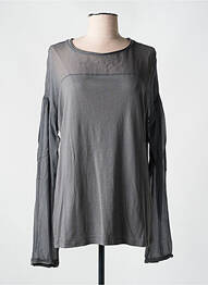 Tricou mâneci lungi mâneci lungi gri DEHA femme