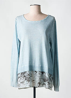 Pulover albastru SANDWICH femeie