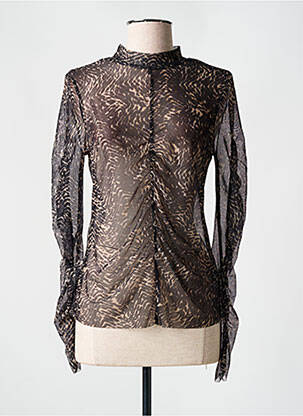 Top negru CREAM femeie