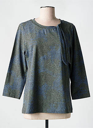 Tricou mâneci 3/4 mâneci 3/4 verde SANDWICH femeie