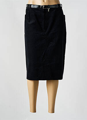 Fustă midi negru GELCO femeie