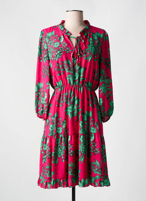 Rochie scurtă roz BATIDA femeie