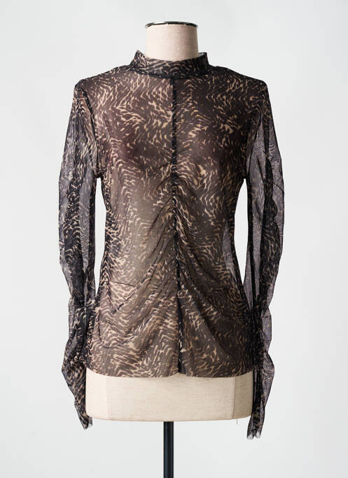 Top negru CREAM femeie