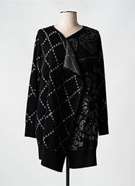 Vestă cu mâneci lungi mâneci lungi negru DESIGUAL femme