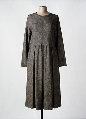 Rochie lungă negru NINATI femeie