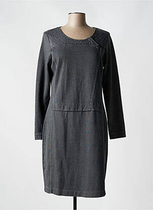 Rochie midi mâneci lungi mâneci lungi gri SANDWICH femeie