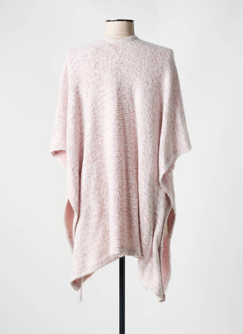 Poncho alb JUST WHITE femeie