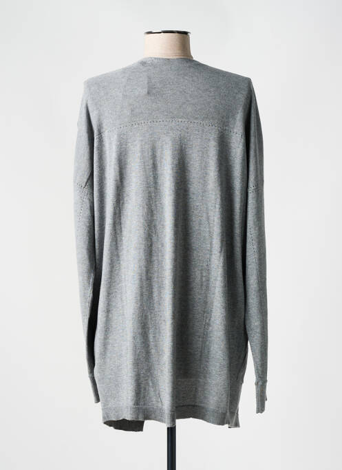 Vestă cu mâneci lungi gri YERSE femeie