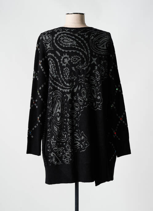 Vestă cu mâneci lungi negru DESIGUAL femeie