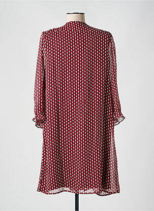 Rochie scurtă mâneci 3/4 mâneci 3/4 roșu FREEMAN T.PORTER femeie